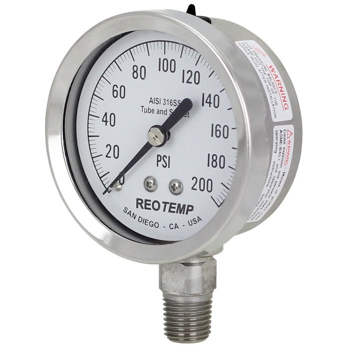 PR25-heavy-duty-repairable-pressure-gauge